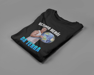 Nome do produto Camisa Ultimo Herói da Terra Super Xandao