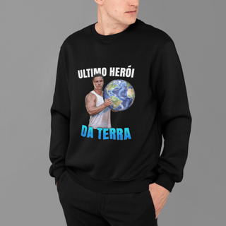 Nome do produto Moletom Ultimo Herói da Terra