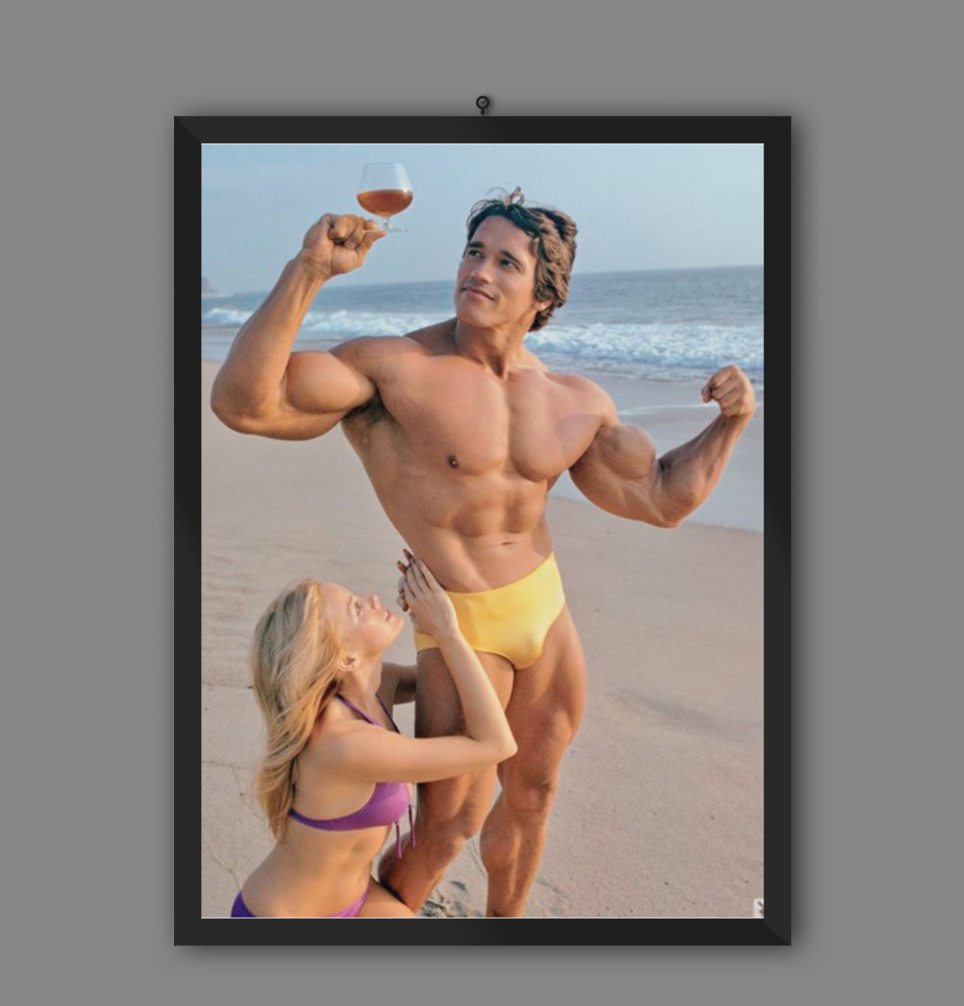 Poster Arnold On The Beach