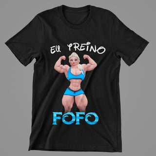 Camisa Eu Treino Fofo Elsa