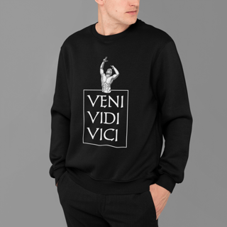 Nome do produto Moletom Veni Vidi Vici