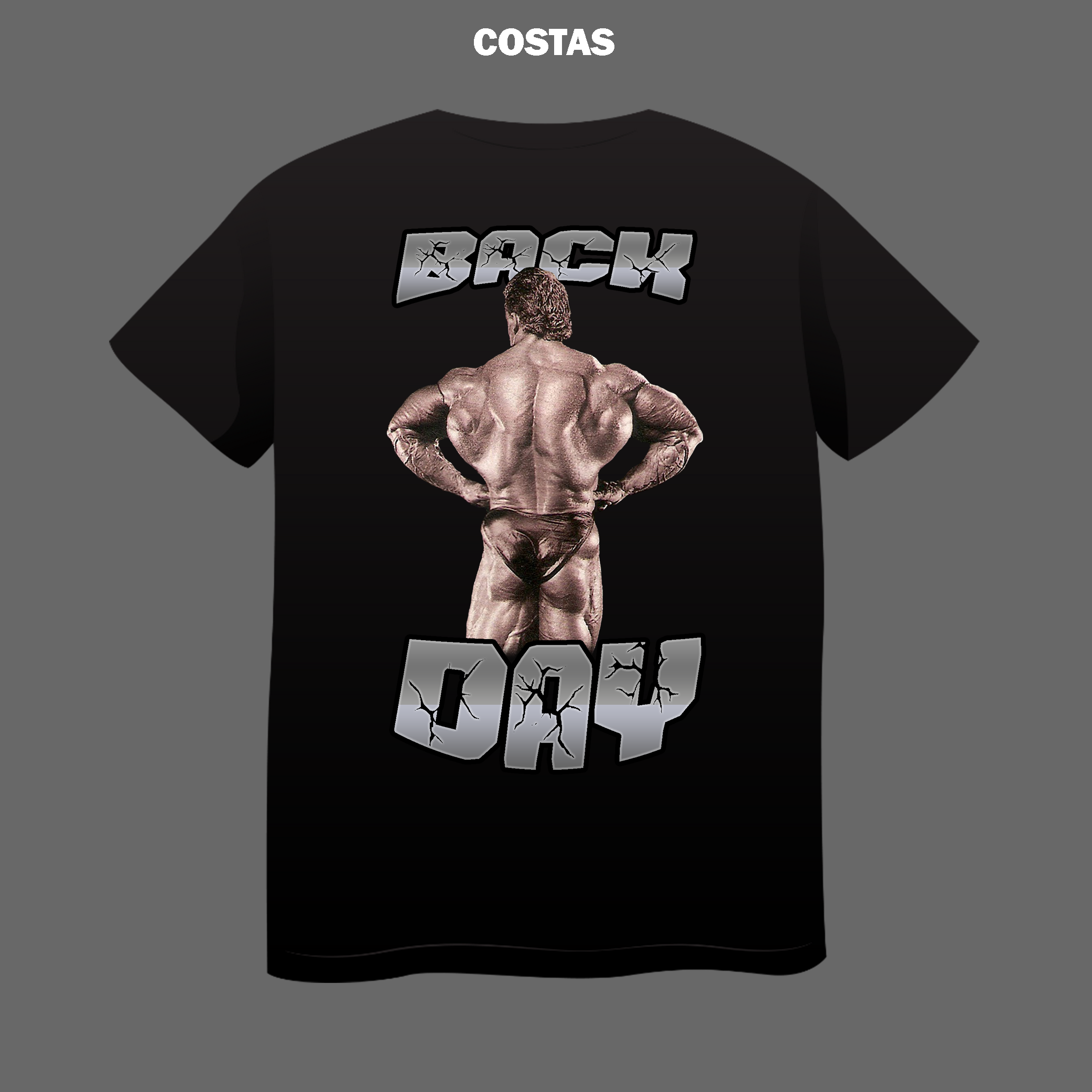 Camisa Estampa nas Costas - Back Day