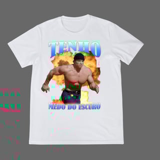 Nome do produto Camisa - Tenho Medo do Escuro
