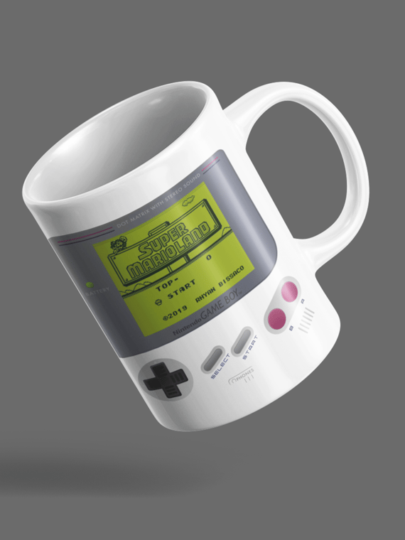 Caneca Game Boy ⭐⭐⭐⭐⭐100+ Avaliações