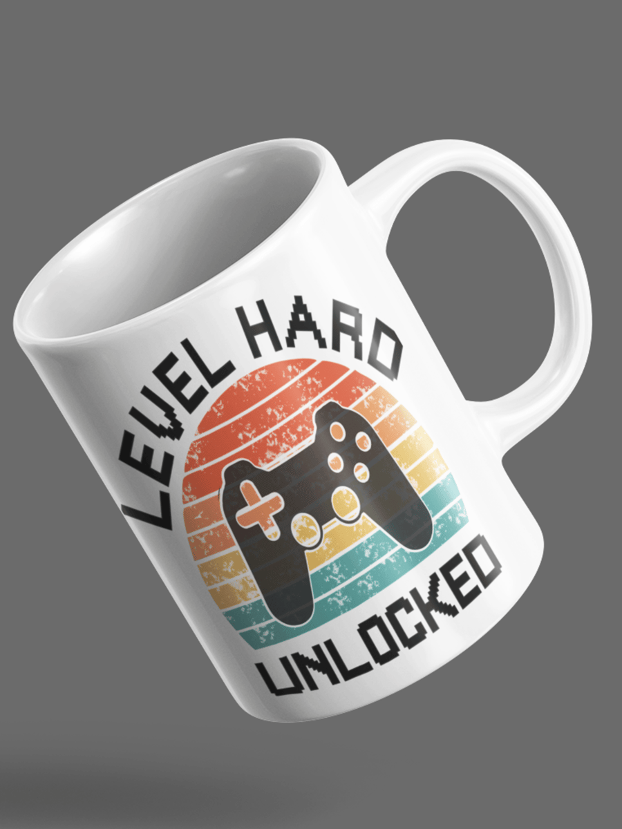 Nome do produto: Caneca Level Hard ⭐⭐⭐⭐⭐100+ Avaliações