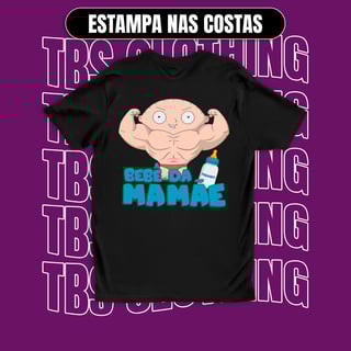 Nome do produto (Estampa nas costas) Bebê da mamãe