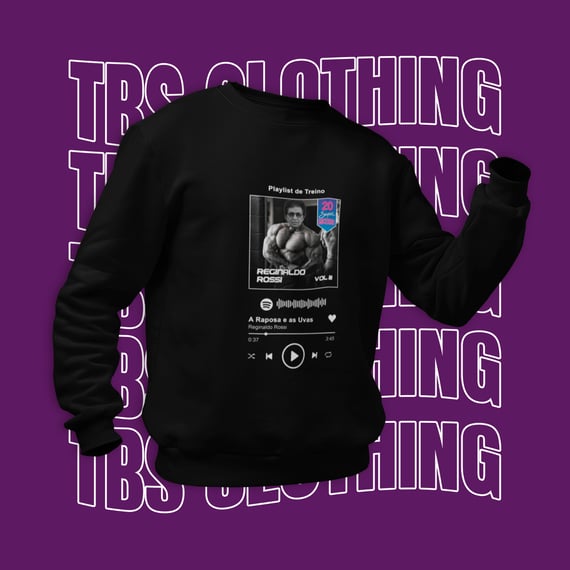 Playlist de Treino - Reginaldo Rossi (Moletom)
