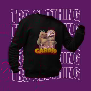 Nome do produto Inimigo do cardio (Moletom)