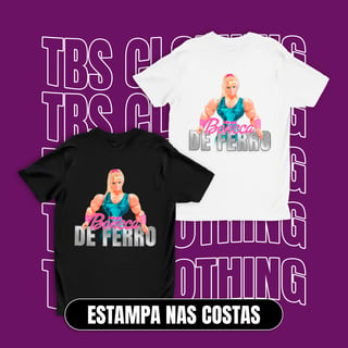 (Estampa nas costas) Boneca de ferro