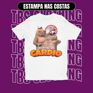 Nome do produto (Estampa nas costas) Inimigo do cardio