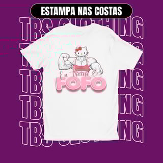 Nome do produto (Estampa nas costas) Eu treino fofo V2