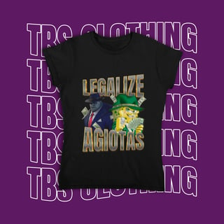 Legalize Agiotas - Feminina (Baby Look)