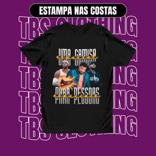 (Estampa nas costas) Uma camisa especial