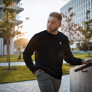 Nome do produto Moletom Básico Preto Scalco