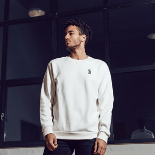 Nome do produto Moletom Básico Branco Scalco