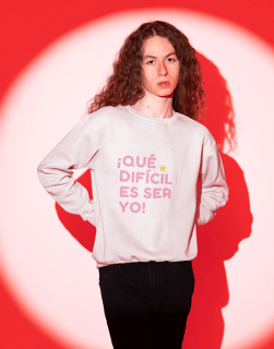 Nome do produto Moletom Unissex - ¡Que difícil es ser yo! ★