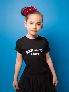 Nome do produto Camiseta Infantil - Rebelde 2004 ®