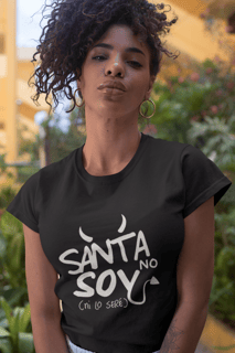 Nome do produto Camiseta Unissex -  Santa No Soy ^.~