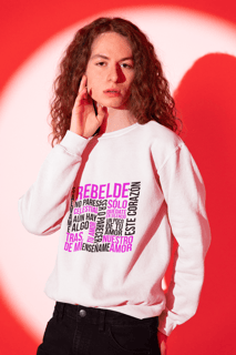 Nome do produto Moletom Unissex - Maiores Sucessos RBDヽ(♡‿♡)ノ