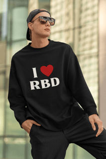 Nome do produto Moletom Unissex - I <3 RBD