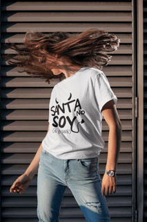 Nome do produto Camiseta Unissex -  Santa No Soy ^.~