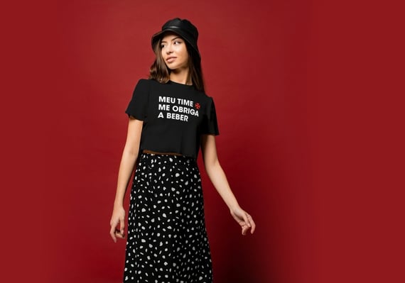 Meu time me obriga a beber - Feminina