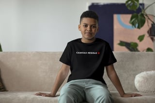 Nome do produto Camisas Negras - Infantil