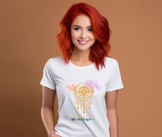 Nome do produto Camiseta Deja Vu com estampa Dourada