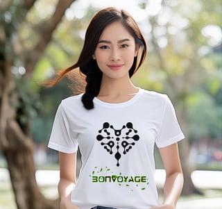 Nome do produto Camiseta Branca Bonvoyage