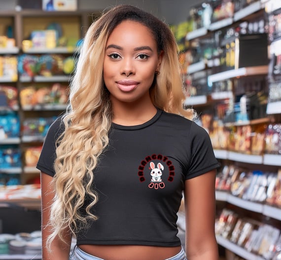 Camisa Cropped Dreamcatcher JiU Rabbit/Bunny