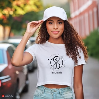 Nome do produto Camisa Cropped Insomnia