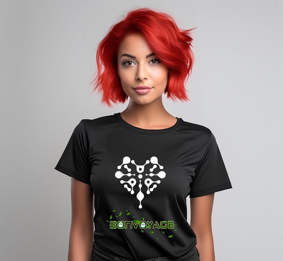 Camiseta Preta Bonvoyage