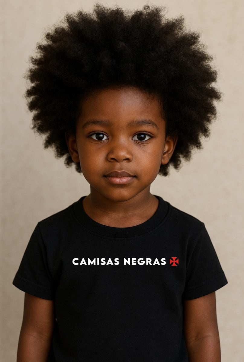 Nome do produto: Infantil - Camisas Negras