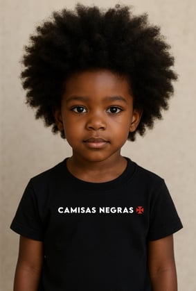 Nome do produto  Infantil - Camisas Negras