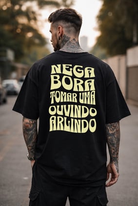 Nome do produto  Nega Bora tomar uma Ouvindo Arlindo