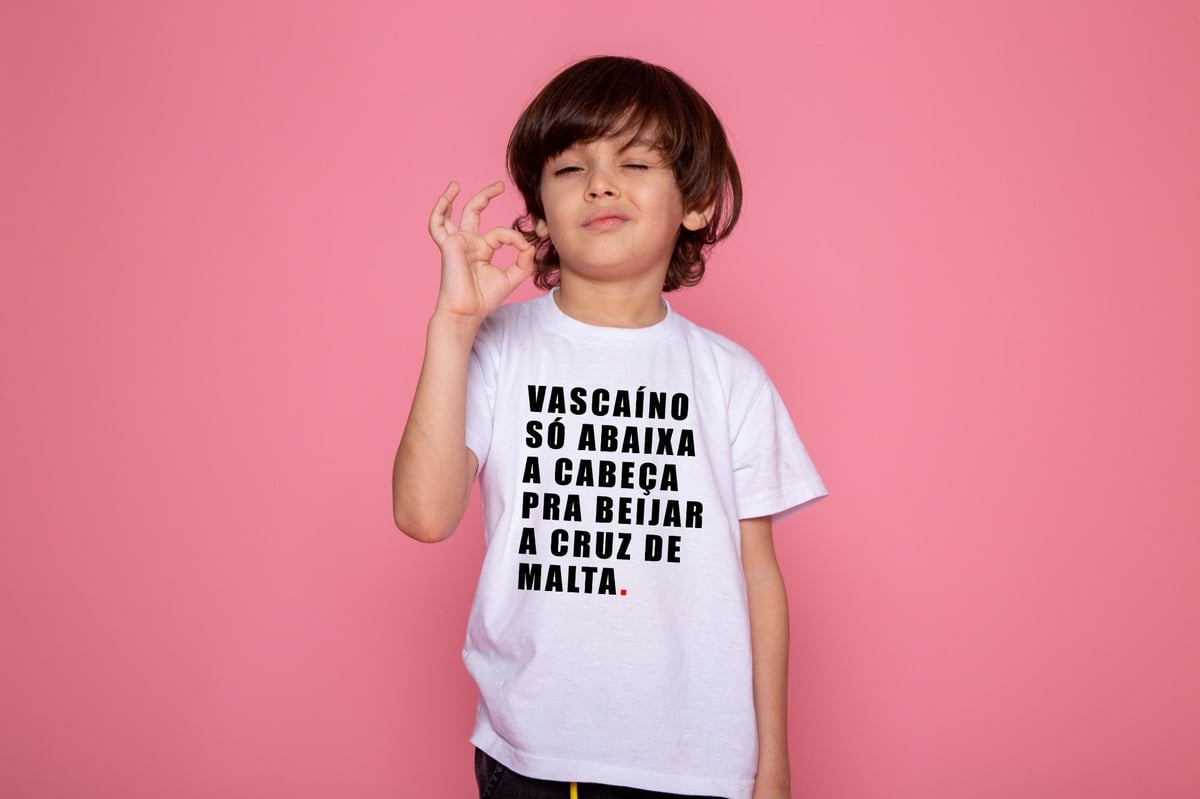 Nome do produto: Infantil - Vascaíno só abaixa a cabeça