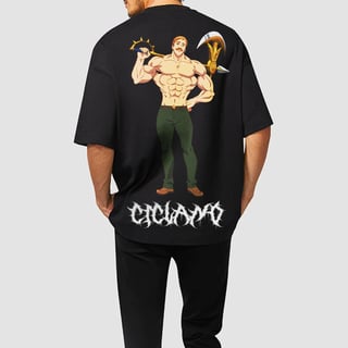 Nome do produto Camiseta RestPause Escanor - Fulano e Ciclano