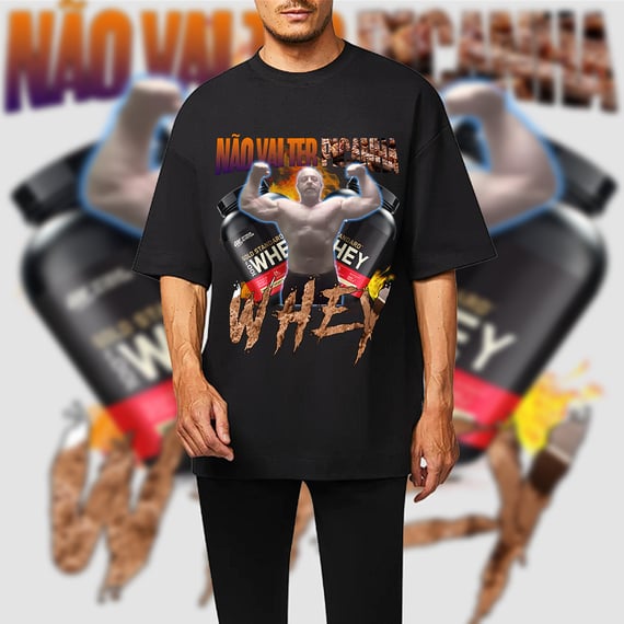 Camiseta RestPause - Não vai ter picanha, whey!