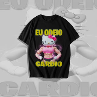 Nome do produto Camiseta Eu Odeio Cardio