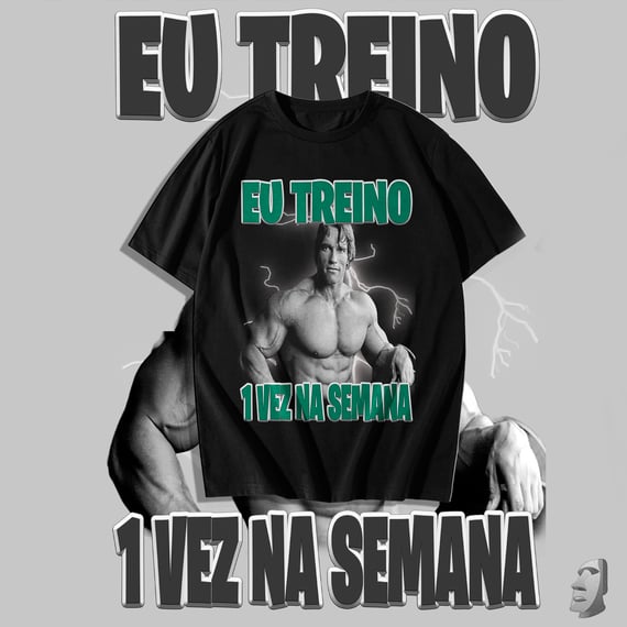 Eu treino 1 vez na semana