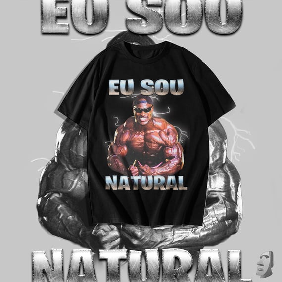 Camiseta - Eu sou natural