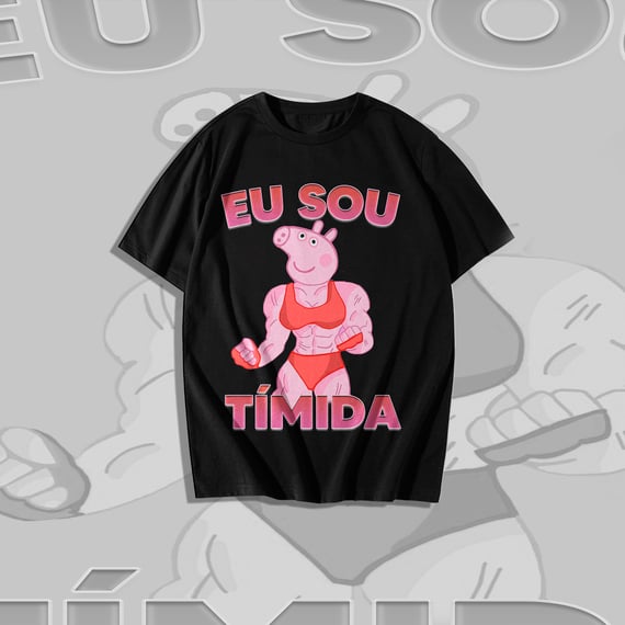 Camiseta Eu sou tímida