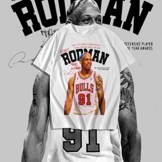 Nome do produto Camiseta Dennis Rodman
