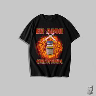 Nome do produto Camiseta - Eu amo creatina