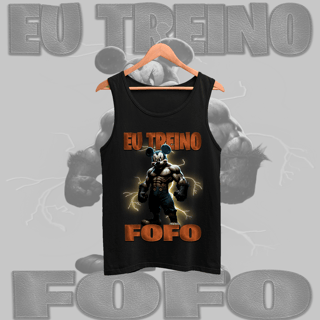 Nome do produto Regata - Eu treino fofo