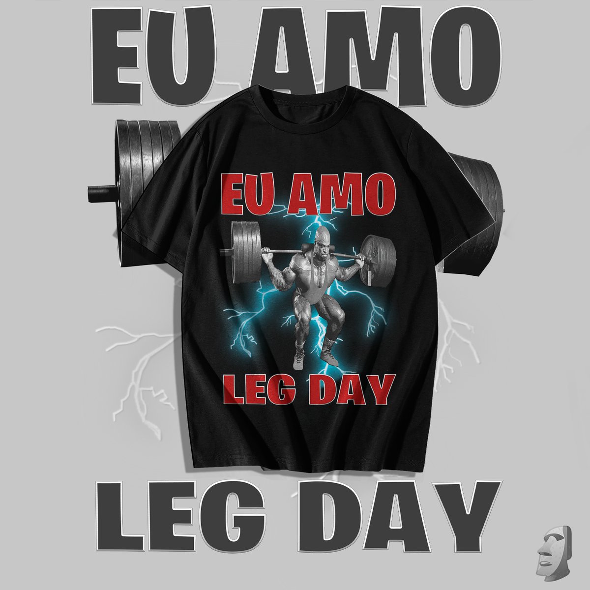 Nome do produto: Camiseta - Eu amo Leg Day