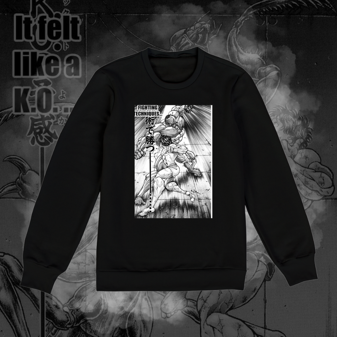 Nome do produto: Suéteres Sigma (Baki Hamma Manga)