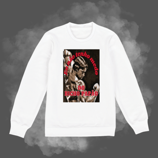 Nome do produto Sueteres - Eu não tenho medo do bicho papão