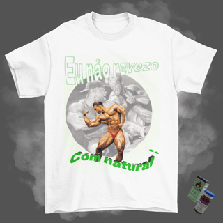 Nome do produto Camisas - Eu não revezo com natural