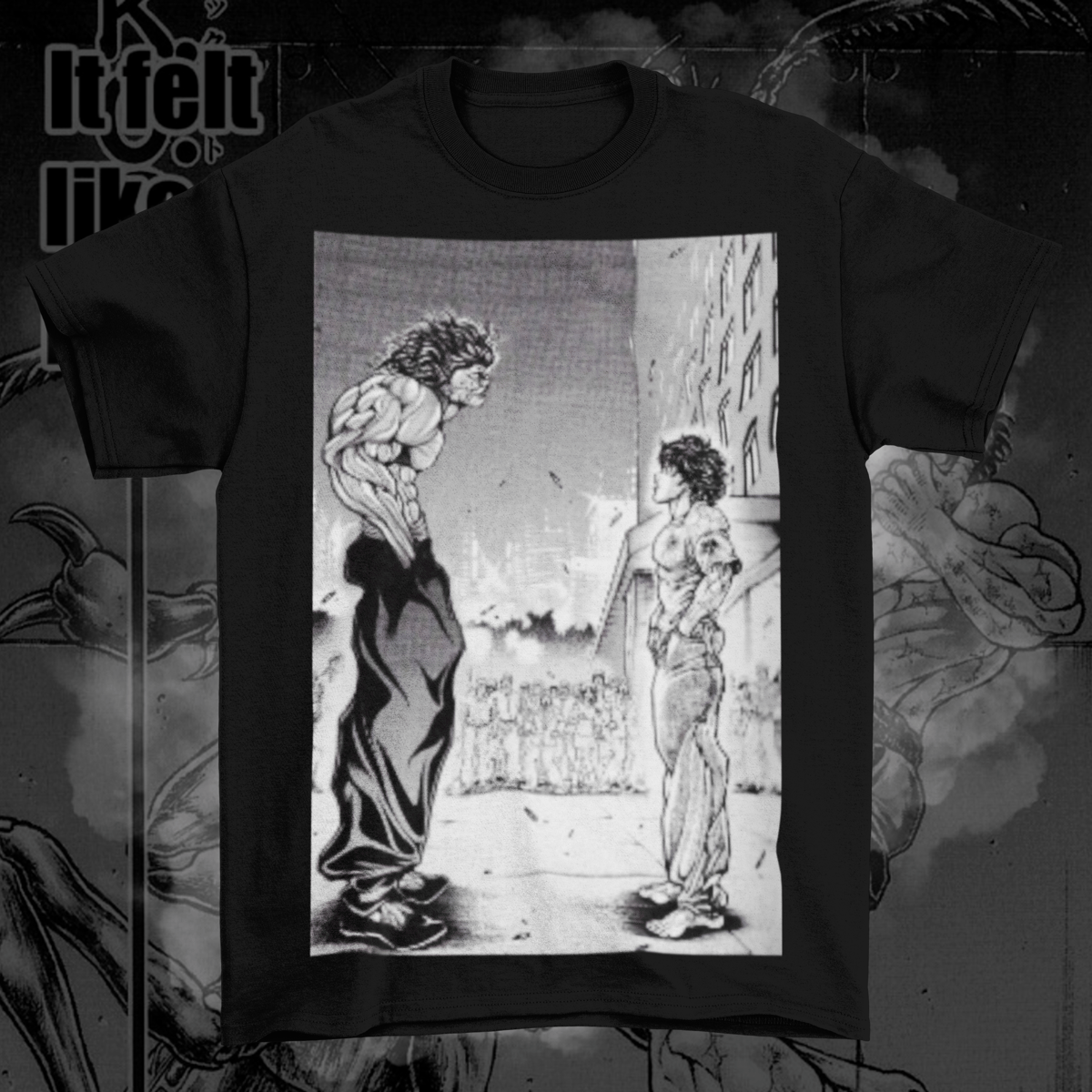 Nome do produto: Camisas  (Baki Hamma Manga)